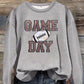 Women's Top Sweater Long Sleeve Baseball