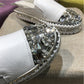 Summer New Casual Shoes Women Rhinestone All-Match Net Red Women