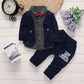 New Design Toddler Boys Casual Suit Set Boys Clothes Set Printed Suit Infant Boys Children Clothing Set