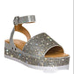 Rhinestone Sandals Summer Fashion Platform Shoes For Women