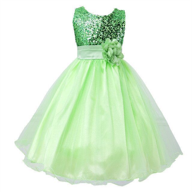 Girl's Princess Sequined Dress