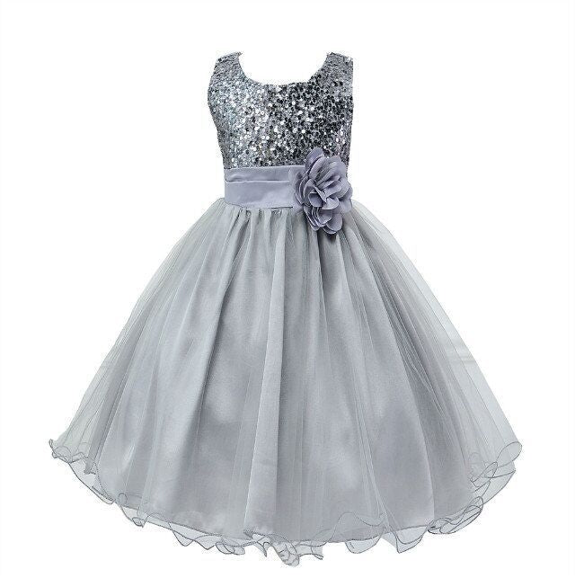 Girl's Princess Sequined Dress