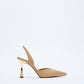 New Nude Pointed High Heels For Women