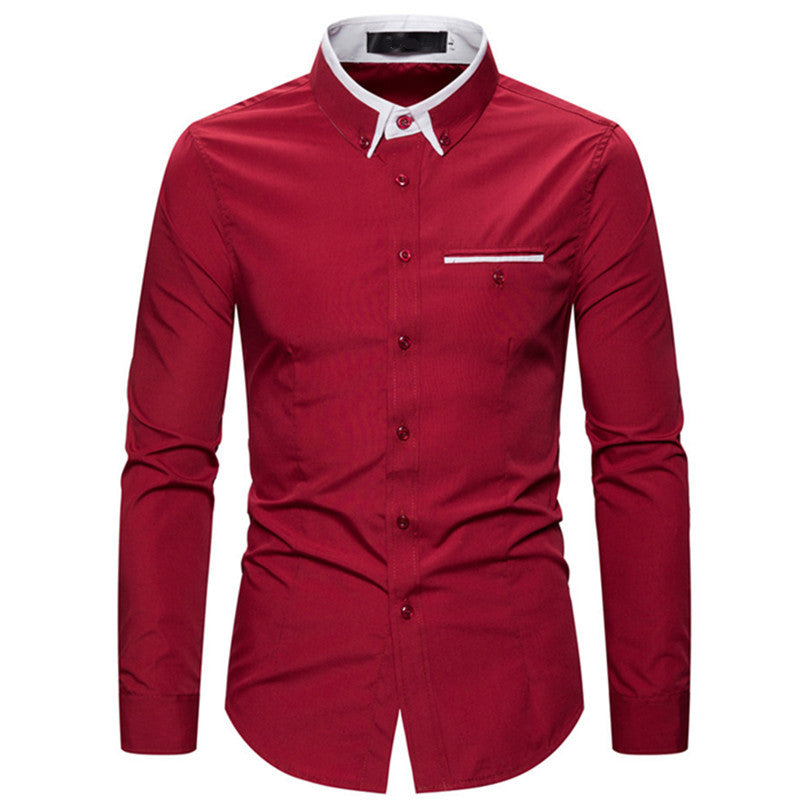 Slim Fitted Dress Shirt