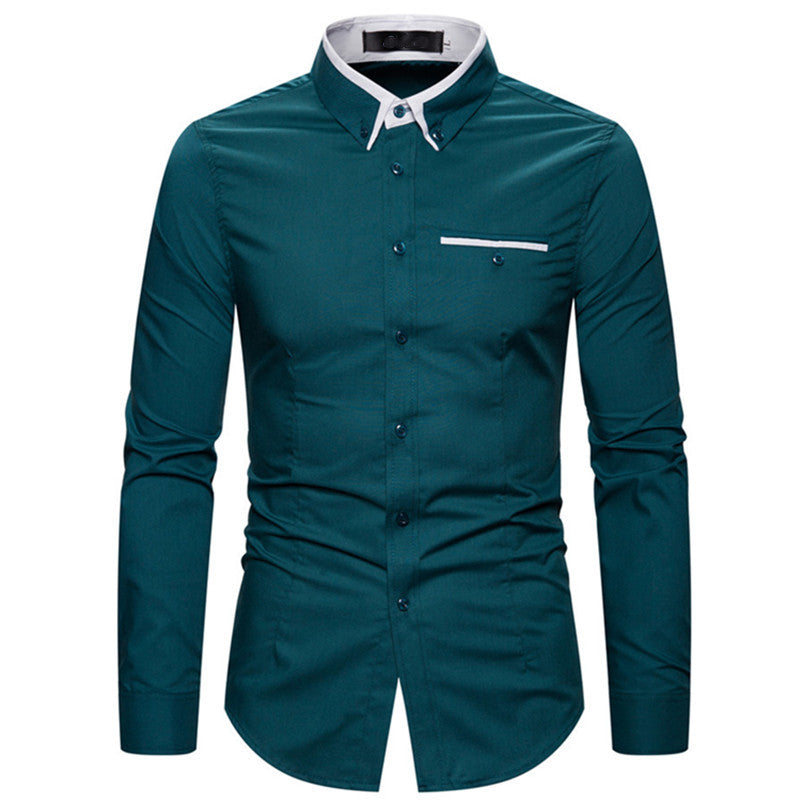 Slim Fitted Dress Shirt