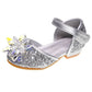 Girls crystal shoes rhinestone single shoes