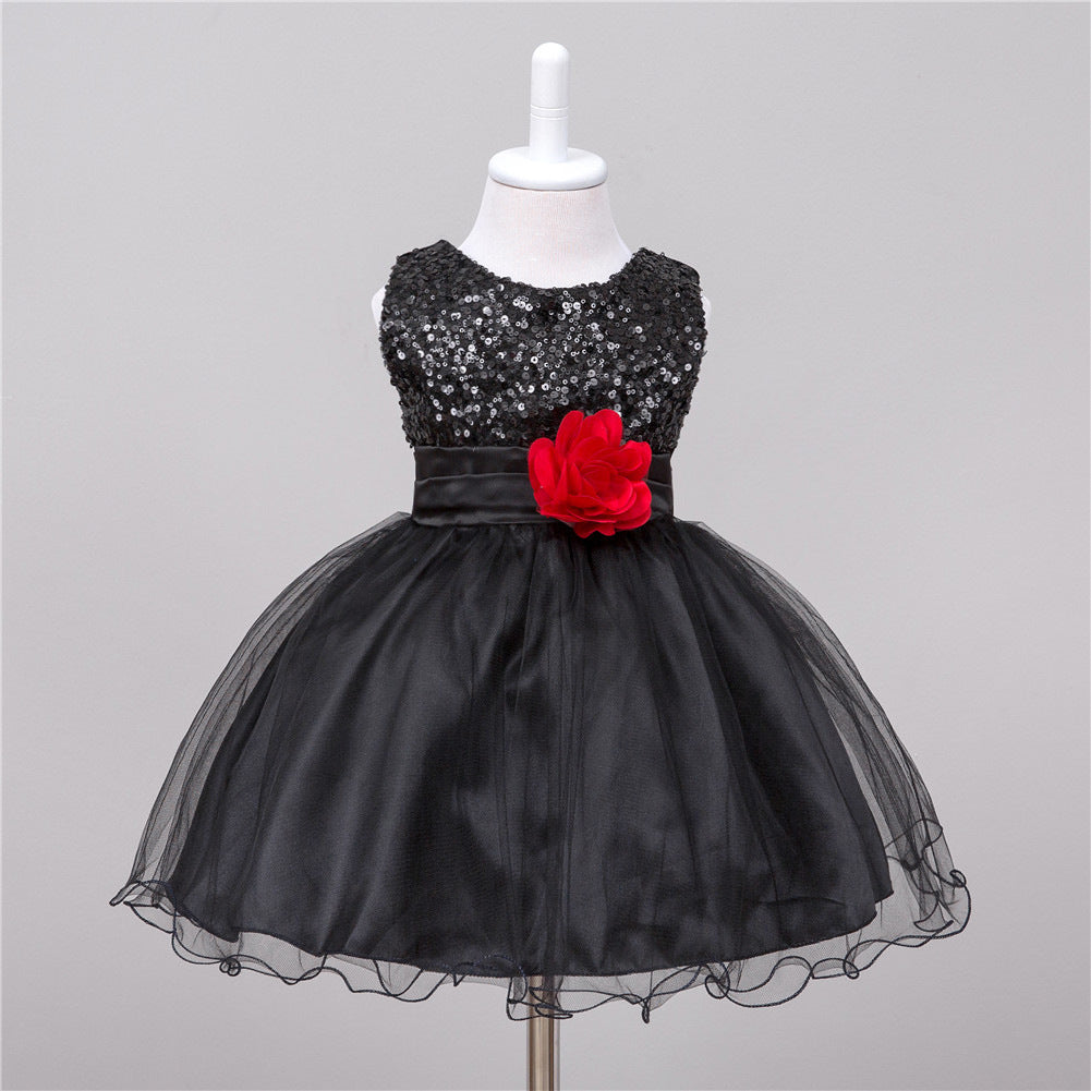 Girl's Princess Sequined Dress