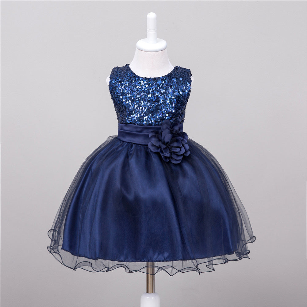 Girl's Princess Sequined Dress