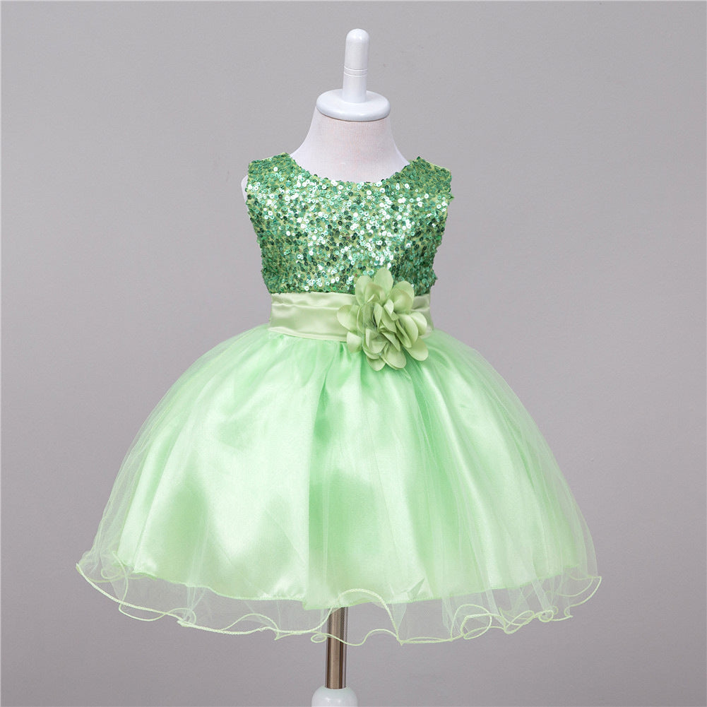 Girl's Princess Sequined Dress