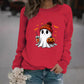 Women's Crewneck Halloween Pullover