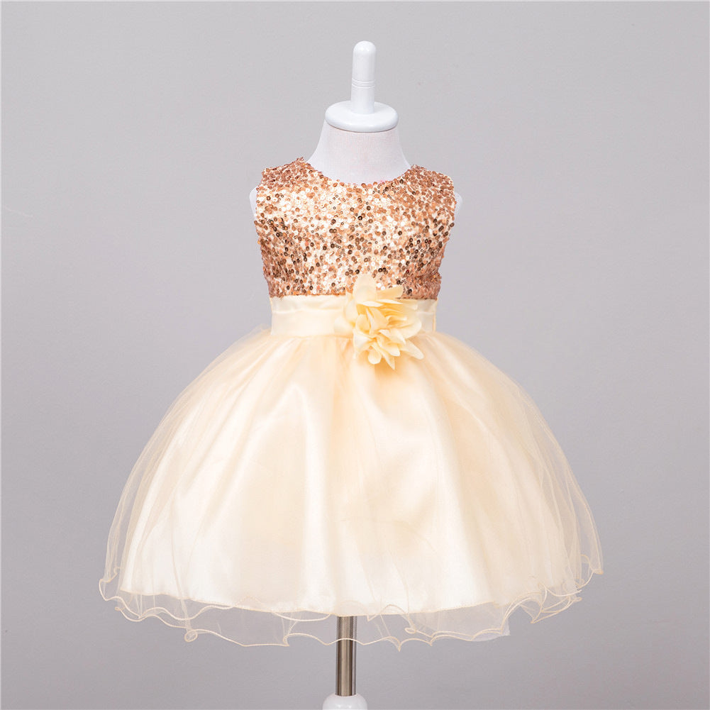 Girl's Princess Sequined Dress