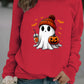 Women's Crewneck Halloween Pullover