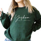 New Fleece-lined Long Sleeve Round Neck Women's Sweater