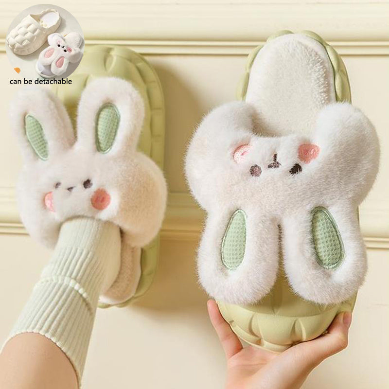 Women's House Slippers  (Detachable, Washable)