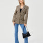 Womens Casual Blazer Jacket  Long Sleeve Work 0ffice Blazer Lapel  Jacket