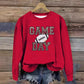 Women's Top Sweater Long Sleeve Baseball