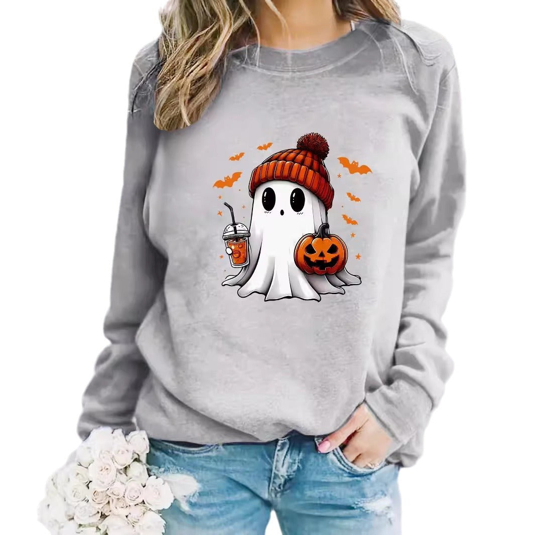 Women's Crewneck Halloween Pullover