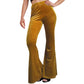 Velvet Bell-bottom Pants Casual Women