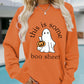 Long Sleeve Halloween Pullover