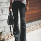 Wide-leg flared jeans