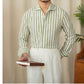 Men's Cotton Striped Business Casual Shirt