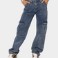 Women's Fashion Straight Jeans In Autumn