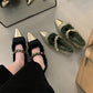 Korean Version Of Pointed Mao Shoes Women Wear Velvet