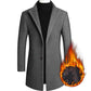 Men's Wool Coat Medium Length Leisure Suit