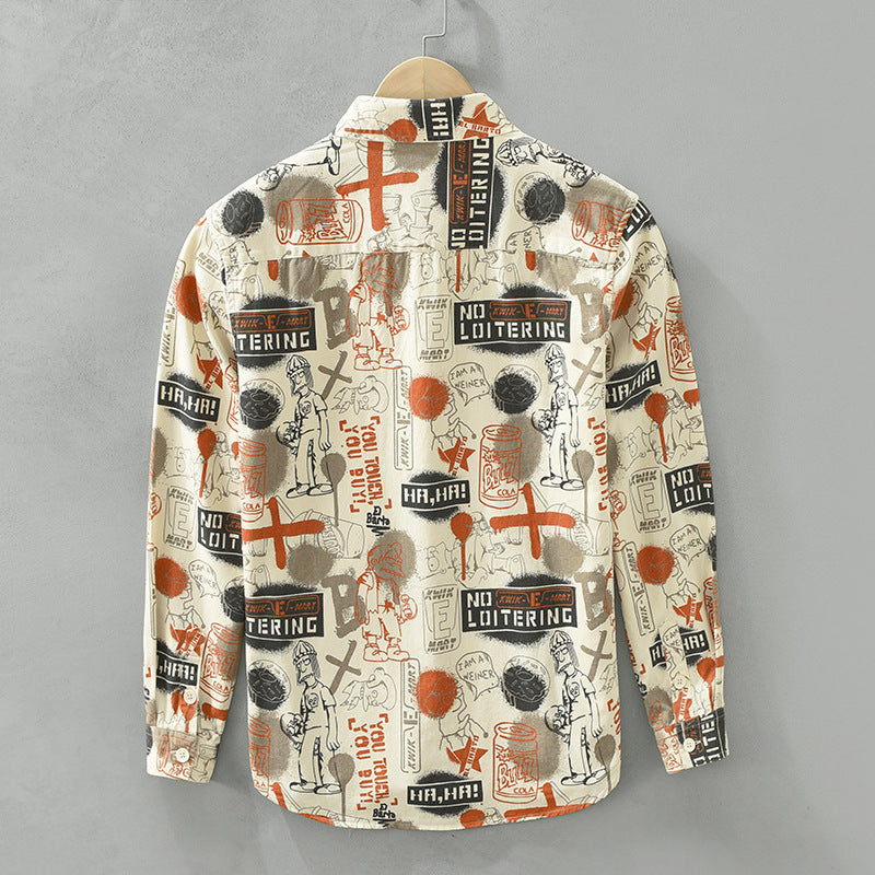 Stylish Casual Shirt,  Handsome Design,  Loose fitting,  Classic Print