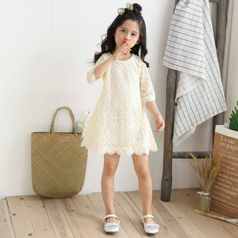 Girl's Lace Dress