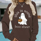 Long Sleeve Halloween Pullover