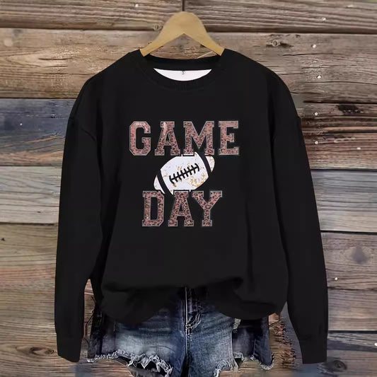 Women's Top Sweater Long Sleeve Baseball