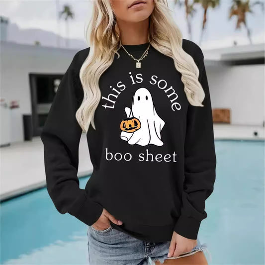 Long Sleeve Halloween Pullover