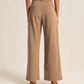 High Waist Straight Trousers With Pockets Wide Leg Casual Suit Pants For Women