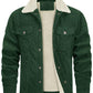 Corduroy Long Sleeve Plush Jacket