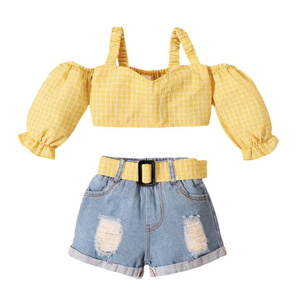 Girls 2 Pcs Short Set