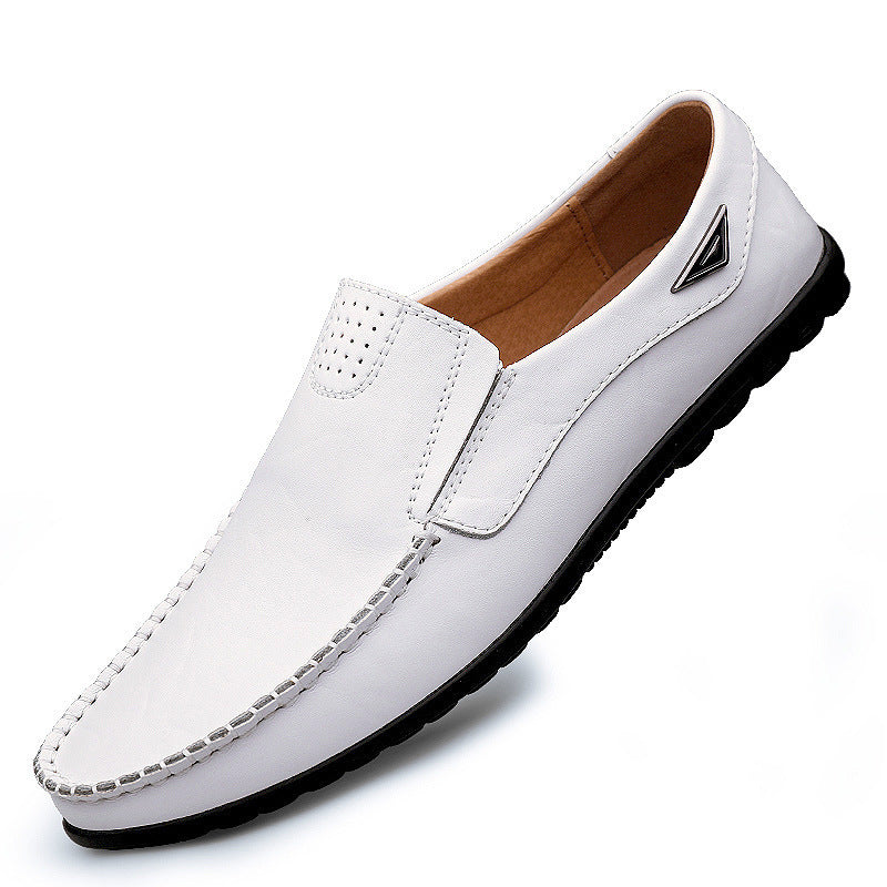 Men's Leather Peas Shoes