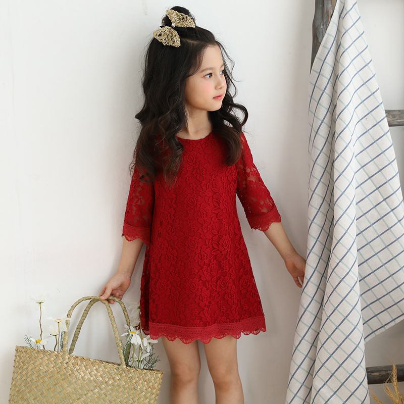 Girl's Lace Dress