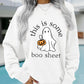 Long Sleeve Halloween Pullover