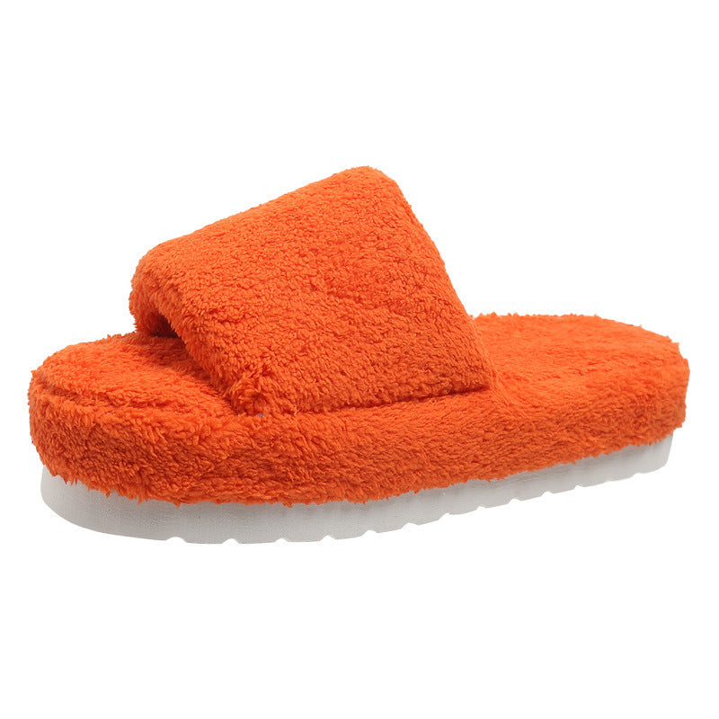 Fuzzy House Slippers