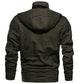 Men Winter Fleece Jacket Warm Hooded Coat Thermal Thick Outerwear Male Military Jacket