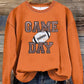 Women's Top Sweater Long Sleeve Baseball