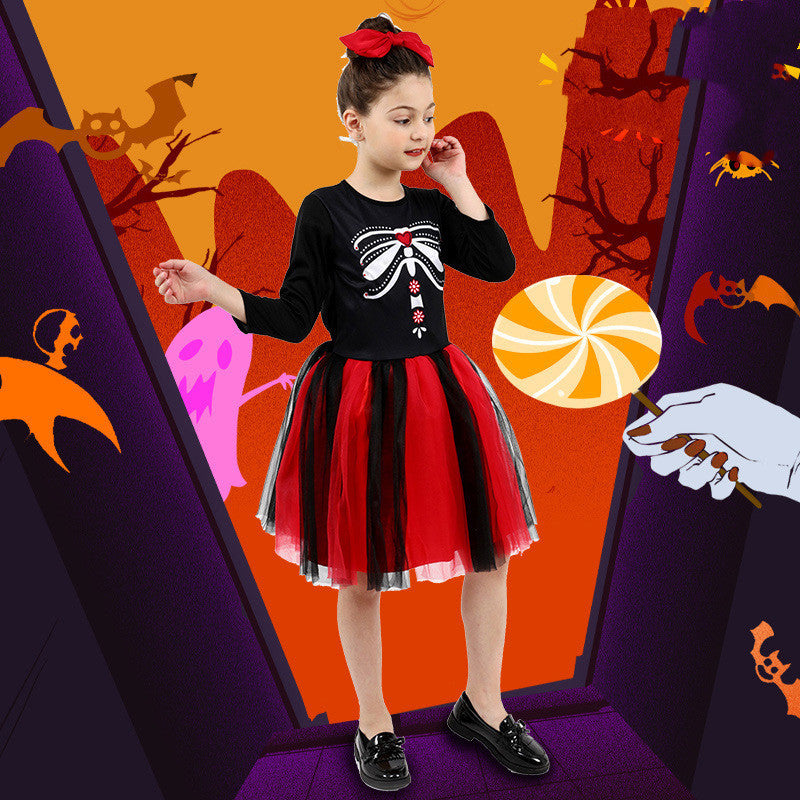 Halloween Child Cosplay Performance Costume