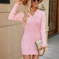 Womens Hooded Sweater Dress