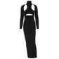 New Long Sleeve Women's Clothing High Collar Temperament Dress