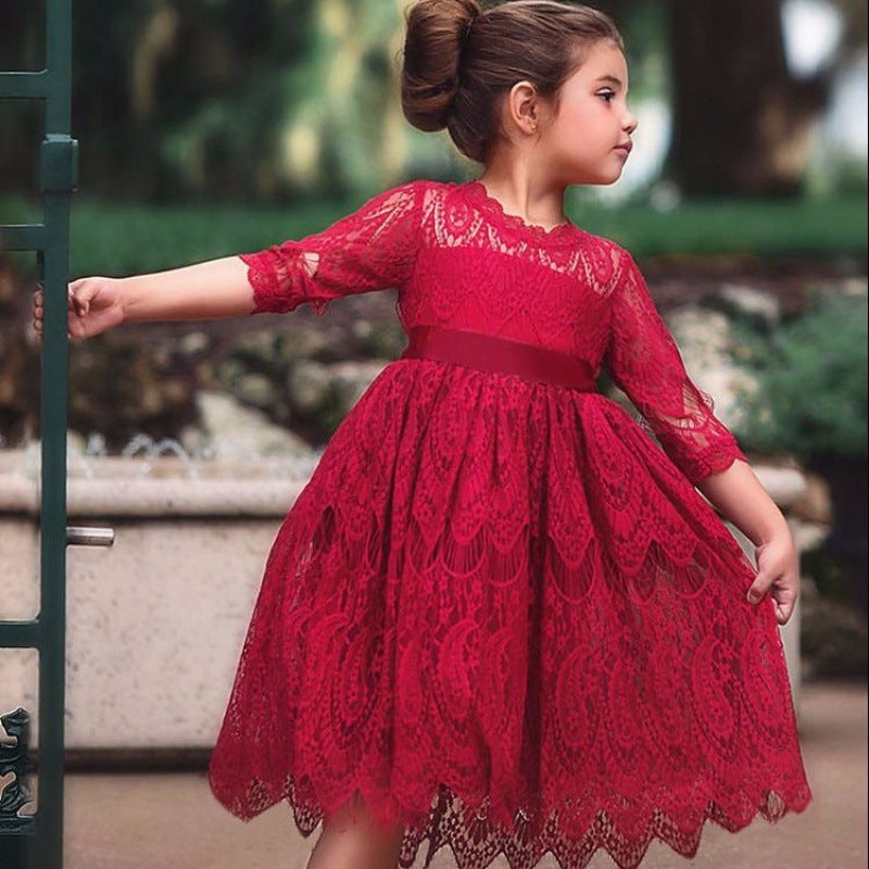 Girl's Lace Dress