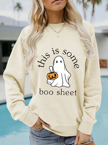 Long Sleeve Halloween Pullover